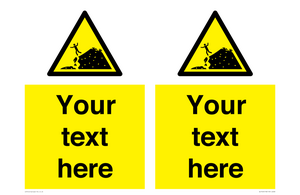 Custom Warning sand dunes